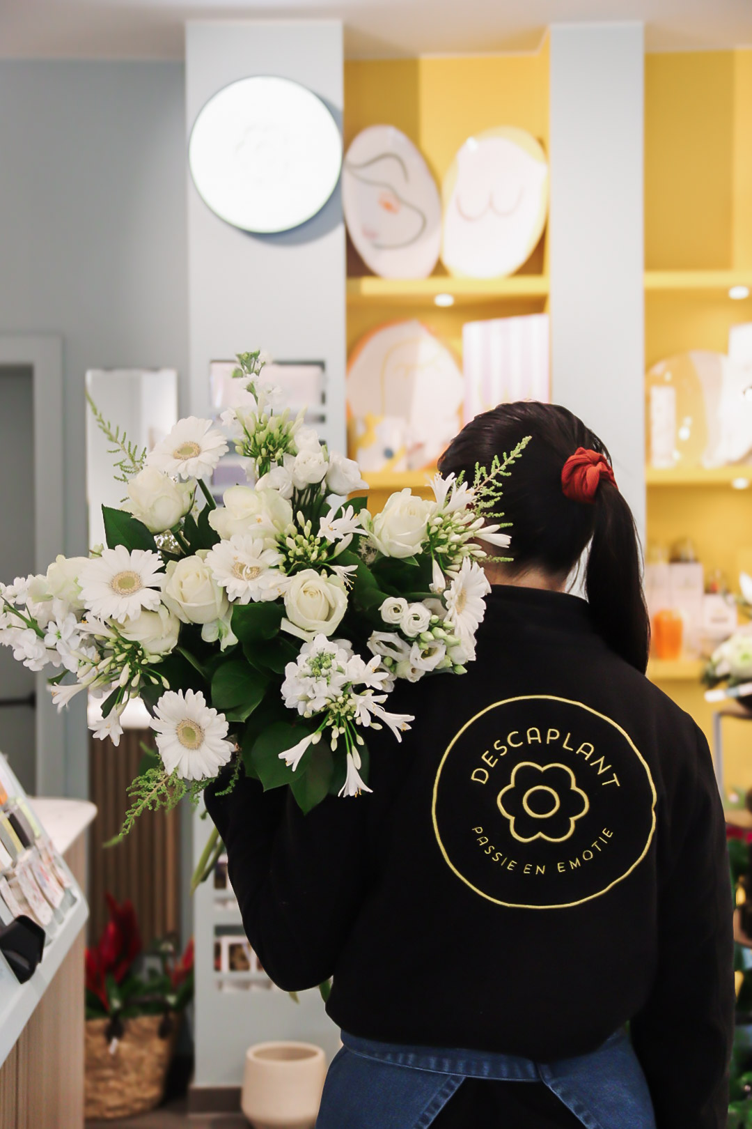 Prachtig bloemstuk van Descaplant